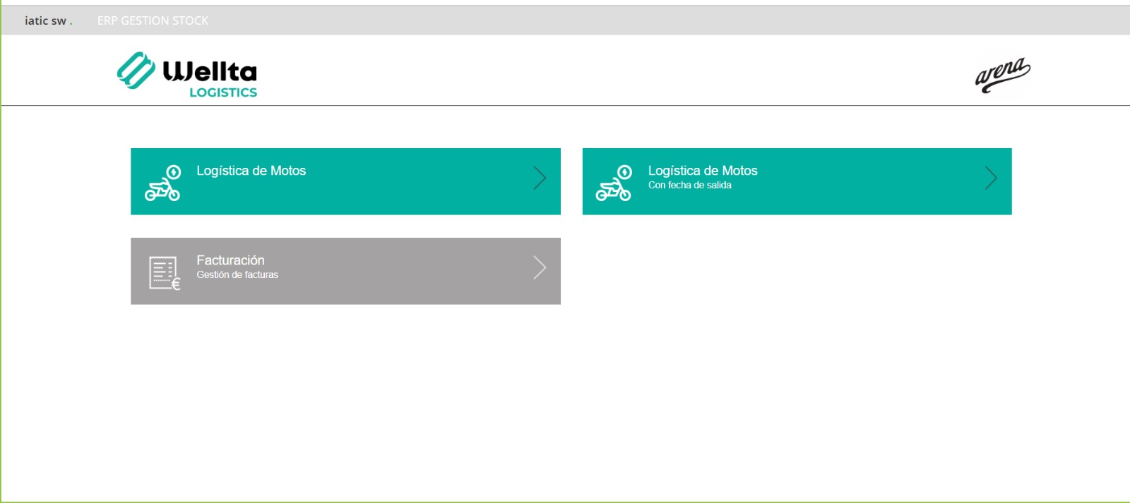 Software logistica de motos